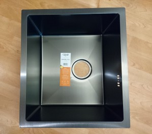 Кухонная мойка QT D4843BL PVD 2.7/1.0 mm Black фото