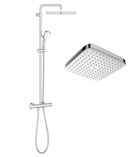 Душевая система с термостатом Grohe New Tempesta Cosmopolitan Cube 250 
26689000 фото