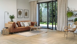 Грес Opoczno Classic Oak 22.1x89 Warm Grey интерьер