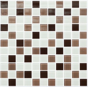 Мозаика Kotto GM 4035 Coffe-White 300x300x4 фото