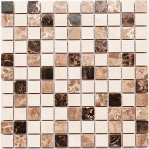 Мозаика Kotto CM 3024 Brown-Beige-White 300x300x9 фото