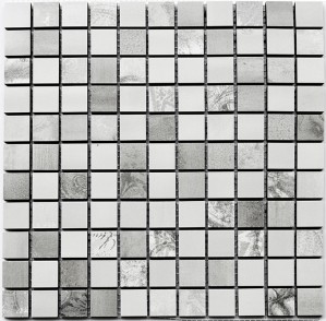 Мозаика Kotto CM 3021 Impression-Grey-White 300x300x9 фото