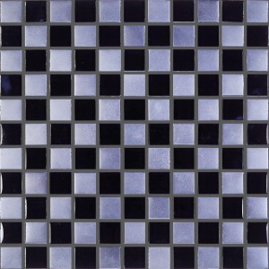 Мозаика Kotto GM 8008 Black-Ceramik Black 300x300x8 фото