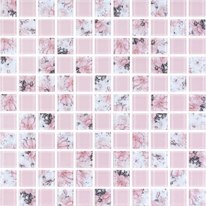 Мозаика Kotto GMP 0825008 Print Pink 300x300x8 фото