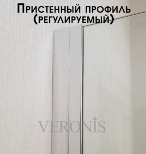 Душевая кабина VERONIS KN-8-18 120х80х195 прозрачное стекло (8 мм)  без поддона фото