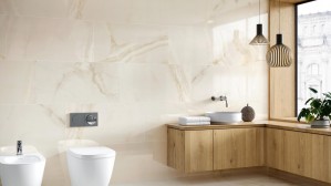 Грес Pamesa Fenix 60x120 Crema Leviglass интерьер