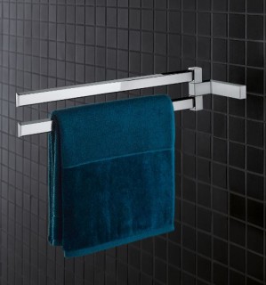 Полотенцедержатель двойной GROHE Selection Cube 40768000