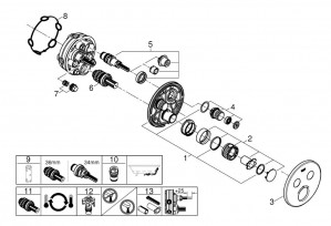 Душевая система GROHE GROHTHERM SMARTCONTROL 26406SC1