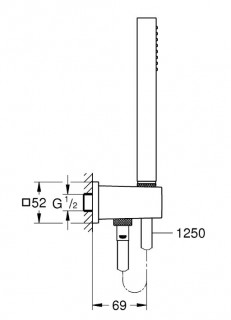 Душевая система GROHE GROHTHERM SMARTCONTROL 26415SC2