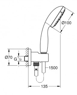 Душевая система GROHE GROHTHERM SMARTCONTROL 26416SC2