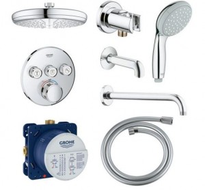 Душевая система GROHE GROHTHERM SMARTCONTROL 34614SC2 фото