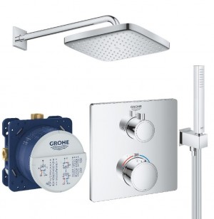 Душевая система с термостатом GROHE GROHTHERM 26415SC0 фото