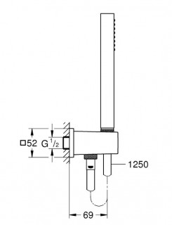 Душевая система с термостатом GROHE GROHTHERM 26415SC0