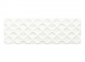Плитка Ceramika Color Structury 25x75 Ribbon White фото