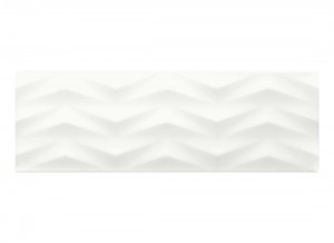 Плитка Ceramika Color Structury 25x75 Axis White фото