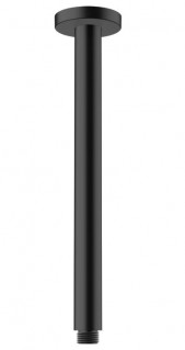 Держатель верхнего душа потолочный Hansgrohe Vernis Blend 300 мм черный матовый 27805670 фото