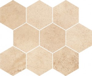 Мозаика Opoczno Sahara Desert 28x33.7 Hexagon фото