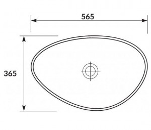 Раковина Cersanit Moduo 55 асимметричная K116-052