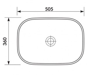 Раковина Cersanit Moduo 50 прямоугольная K116-050