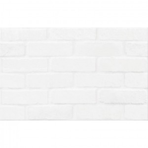 Плитка Cersanit Bloom 25х40 White Brick STR фото