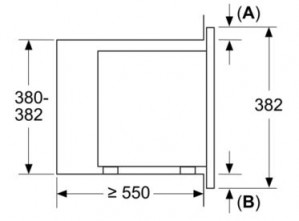 Микроволновая печь встраиваемая Bosch BFL623MV3 схема