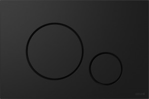 Кнопка смыва Cersanit Opti B2 черный матовый K97-500 фото