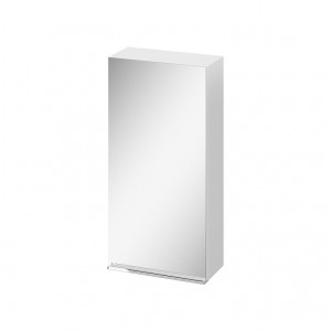 Зеркальный шкаф Cersanit Virgo 40 белый с хромированной ручкой S522-010 фото