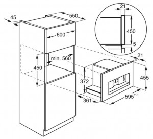 Встраиваемая кофе-машина Electrolux KBC65Z схема