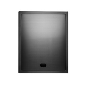 Кухонная мойка Platinum Handmade PVD черная 400х500х220 смеситель в 
комплекте 32521 фото
