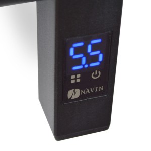Полотенцесушитель Navin Классик Квадро 500х1000 черный муар Sensor с таймером левый 12-216153-5010 правый 12-216053-5010