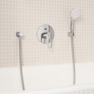 Смеситель для ванны скрытого монтажа Grohe BauLoop New с внутренней частью 29081001 фото