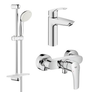 Набор смесителей для душа Grohe Eurosmart + New Tempesta 100 UA123244M0 фото