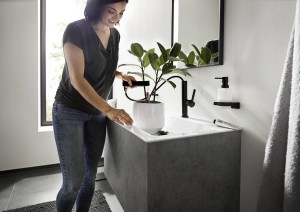 Смеситель для умывальника Hansgrohe Finoris 230 с выдвижным носиком 2JET черный матовый 76063670 фото