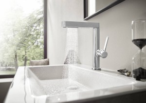 Смеситель для умывальника Hansgrohe Finoris 230 с вытяжным душем 2jet и донным клапаном Push-Open хром 76063000 фото