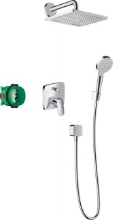 Душевая система Hansgrohe Crometta E 240 с однорычажным смесителем 27957000 
хром фото