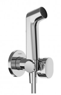 Гигиенический душ Hansgrohe Bidette 1jet S со шлангом и держателем 29232000 
хром фото