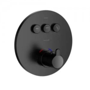 Термостат для ванны скрытого монтажа Imprese SMART CLICK черный матовый (ZMK101901234) фото