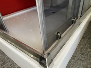 Душевая кабина прямоугольная Aquanil MINNESOTA 120х90х190 стекло тонированное-2