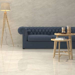 Грес Bien Daino Lienzo 60x120 Beige pol интерьер