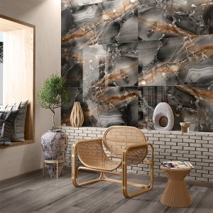 Грес Bien Black Onyx 60x120 pol интерьер