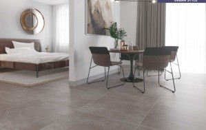 Грес Allore Pacific 600x600 Grey mat интерьер