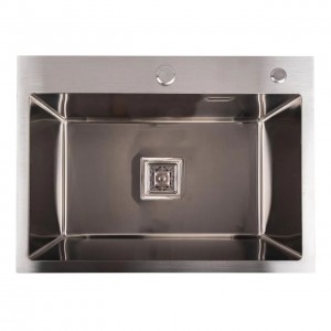 Кухонная мойка Platinum Handmade HSB 580х430х220 толщина 3.0/1.0 36116-1