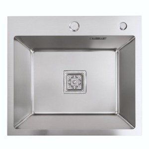 Кухонная мойка Platinum Handmade HSB 500x450x230 нержавейка толщина 3.0/1.0 
37016-1
