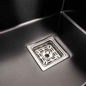Кухонная мойка PVD Platinum Handmade НSBB 450x450x220 черная толщина 3.0/1.0 
37434-6