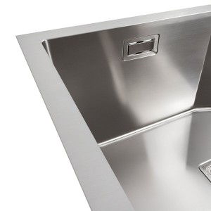 Кухонная мойка  Platinum Handmade 58*43B HSB нержавейка толщина 3.0/1.0 
37023-3