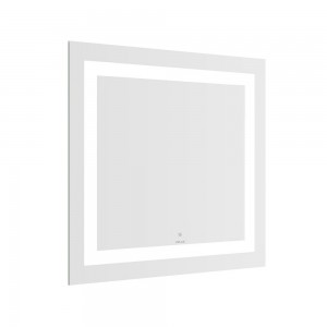Зеркало подвесное VOLLE LUNA CUADRO 70*80см с подсветкой по контуру с сенсорным выключателем 1648.53127800- фото