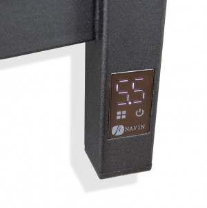 Полотенцесушитель электрический Navin Avalon 480х1000 Sensor таймер черний муар фото