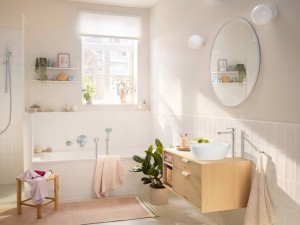 Смеситель для умывальника Hansgrohe Rebris S 240 CoolStart с донным клапаном хром 72580000