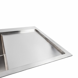 Кухонная мойка Platinum Handmade 78*50В нержавеющая сталь SP000037033 фото