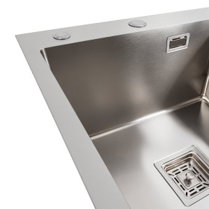 Кухонная мойка Platinum Handmade 78*50В нержавеющая сталь SP000037033 фото
